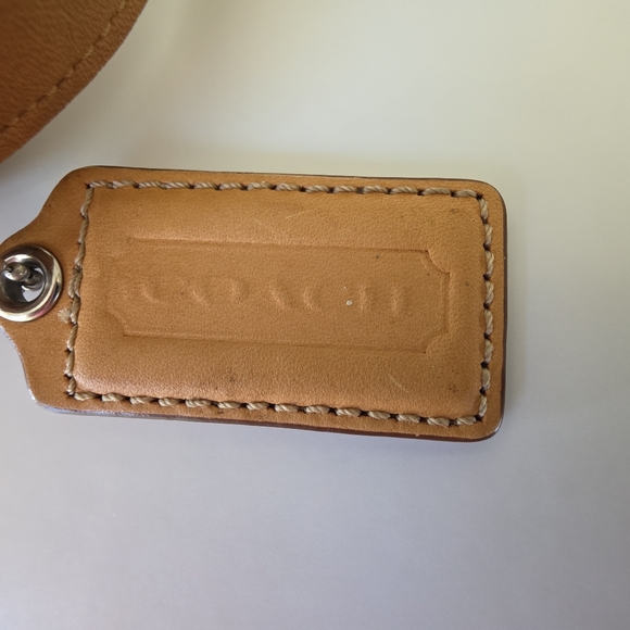 Vintage Coach Companion Flap Crossbody Bag Camel Glove Tanned Leather - Picture 13 of 15